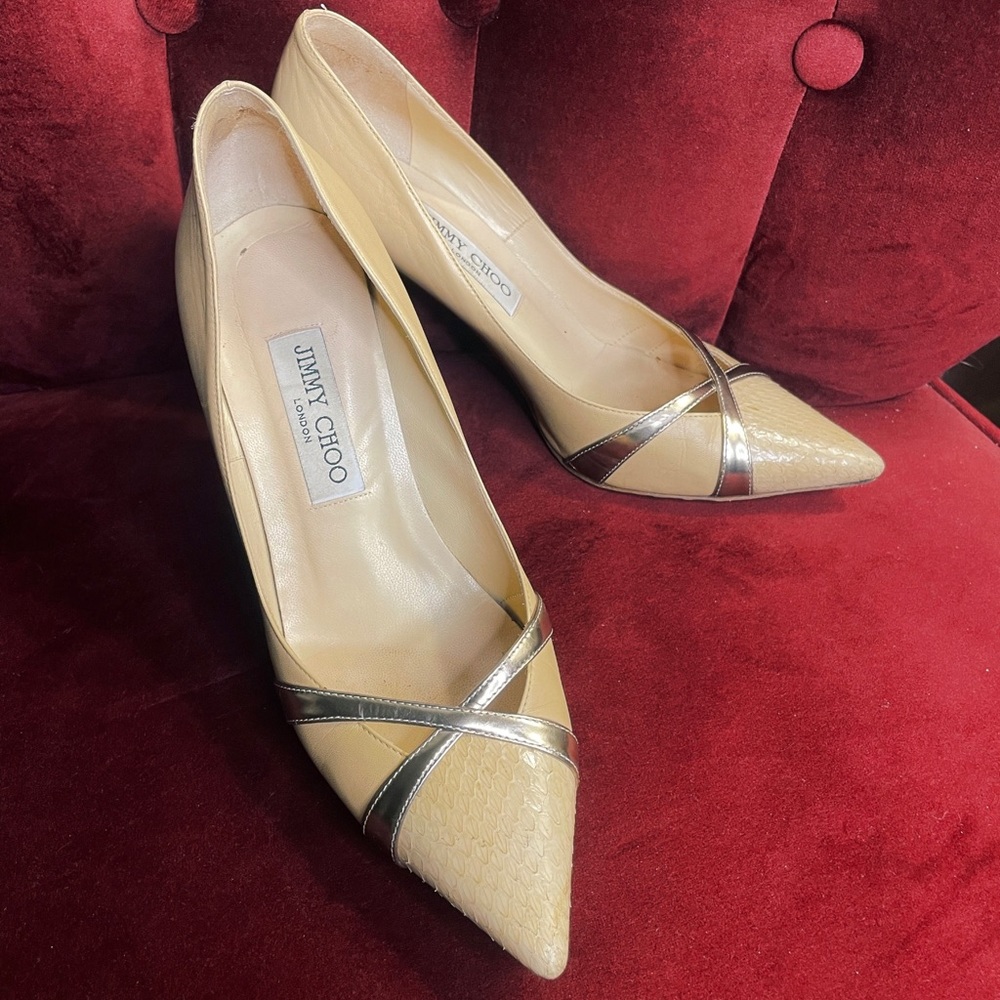 Neutral Jimmy Choo Pumps